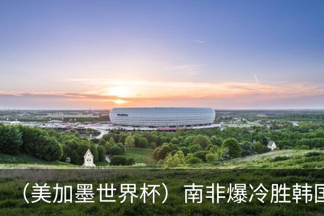 （美加墨世界杯）南非爆冷胜韩国 携手墨西哥晋级淘汰赛